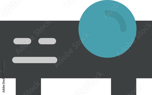 Projector Flat Vector Icon Design