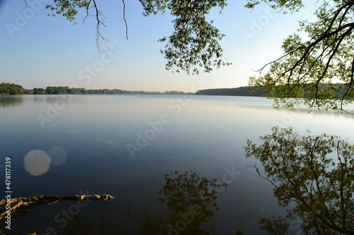 Lake on a sunny summer day