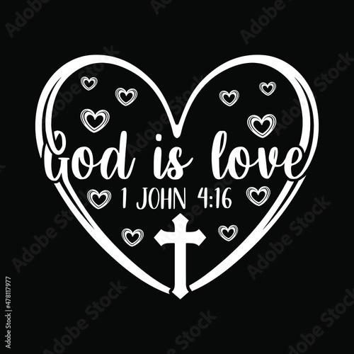 Christian Typography T-Shirt, Bible verse merchandise, Short bible verse, Bible verse t-shirt ideas, Jesus t-shirt design.