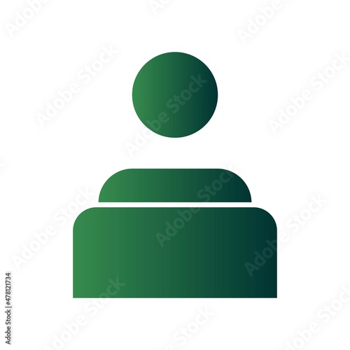 Insomina Glyph Gradient Vector Icon Design