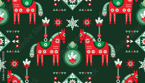 Christmas nordic pattern 42