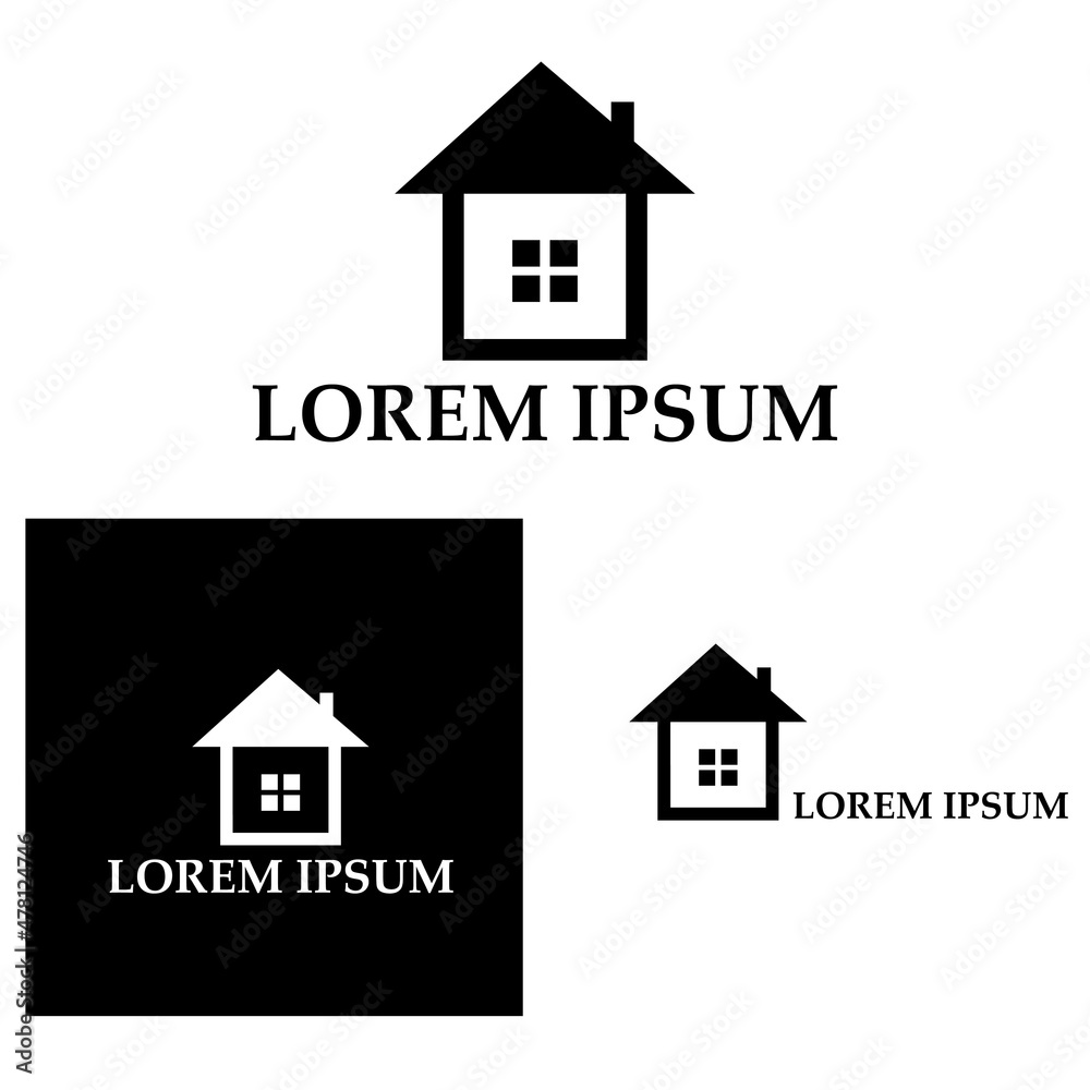 house icon or logo isolated sign symbol vector illustration - Collection of high quality black style vector icons