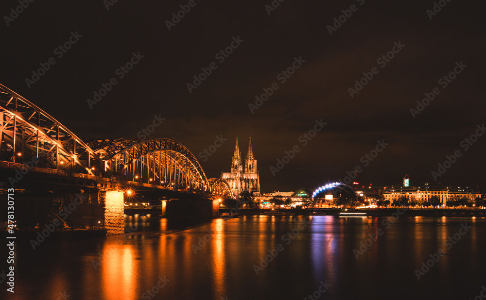 Fototapeta premium Köln Stadtansicht