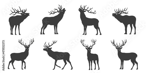 deer silhouettes 2021