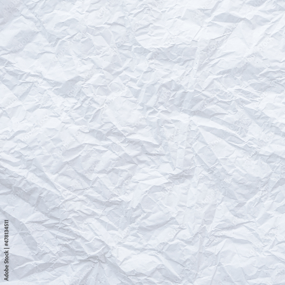 White crumple paper texture can be use as background White crumple paper texture can be use as background