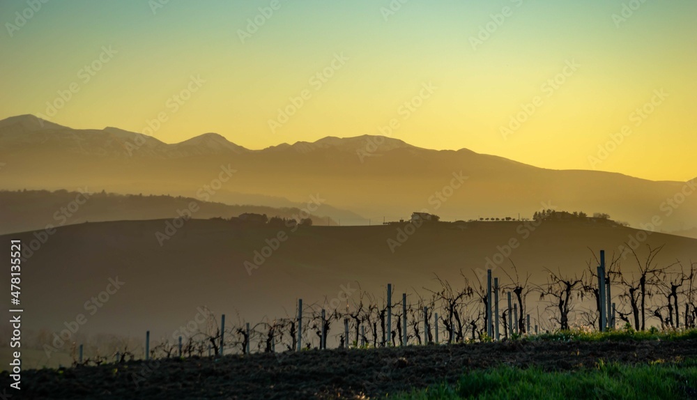 Sunset Landscape 5 (Italy-Marche)
