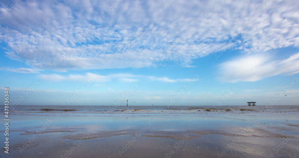 the Beach at Sizewell Suffolk