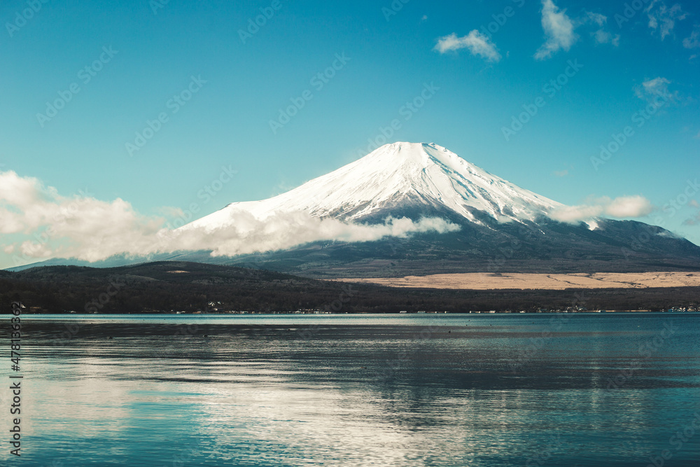 真冬の富士山