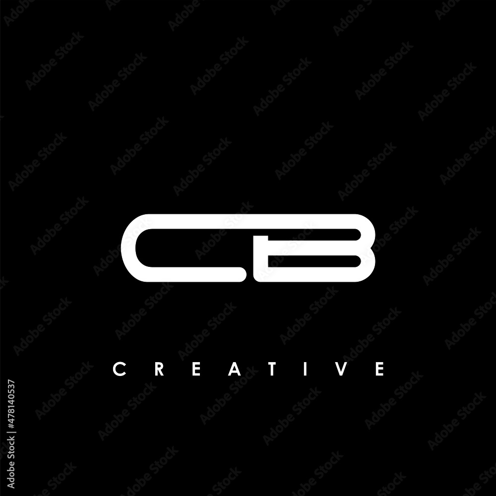 CB Letter Initial Logo Design Template Vector Illustration CB Letter Initial Logo Design Template Vector Illustration
