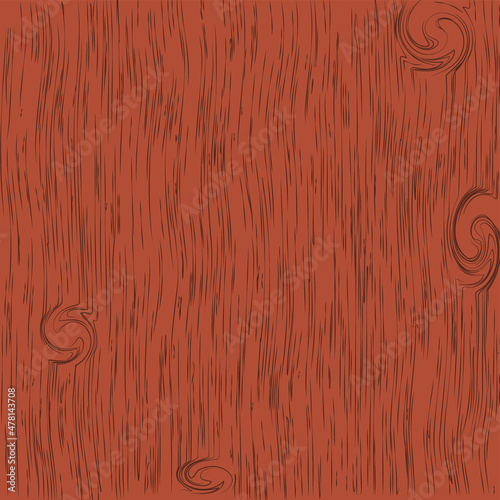 Background sample of photo realistic wood texture with knots and fiber