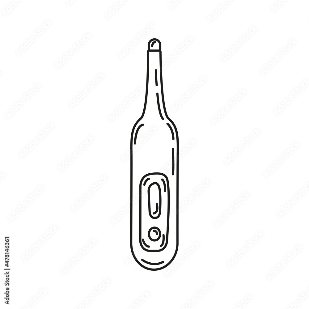 Black and white medical doodle element_06 Black and white medical doodle element_06
