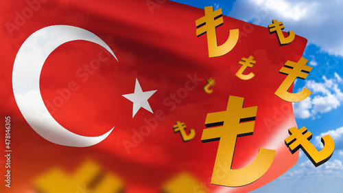 fall of lira. Devaluation o...