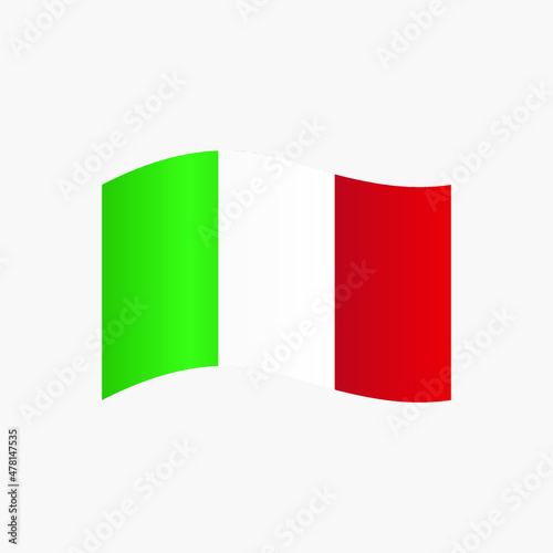 Free Download Italy Waving Flag vector illustration - GFXLoad
