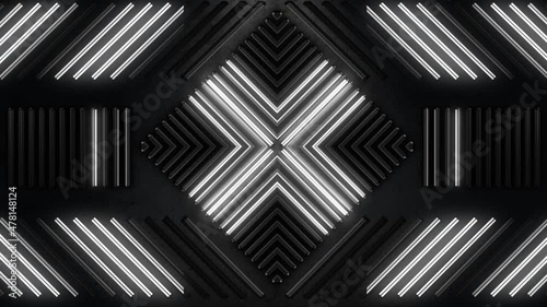 Abstract Neon Lights  VJ Loop 