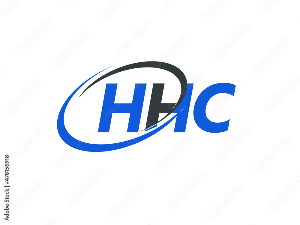 HHC letter creative modern elegant swoosh logo design HHC letter creative modern elegant swoosh logo design