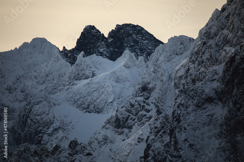 Obraz na płótnie Tatry w salonie