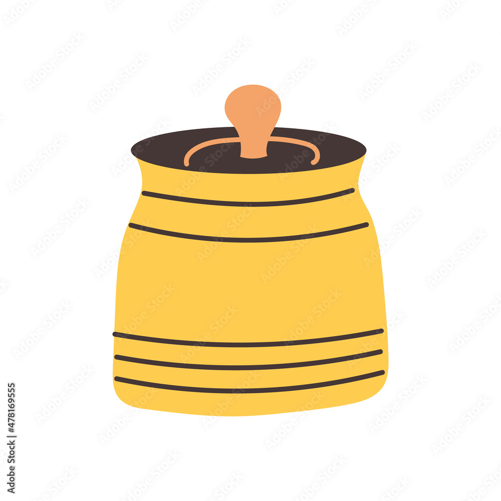 Ceramic modern crock pot