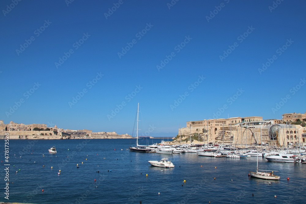 mediterranean littoral at valletta and kalkara in malta mediterranean littoral at valletta and kalkara in malta