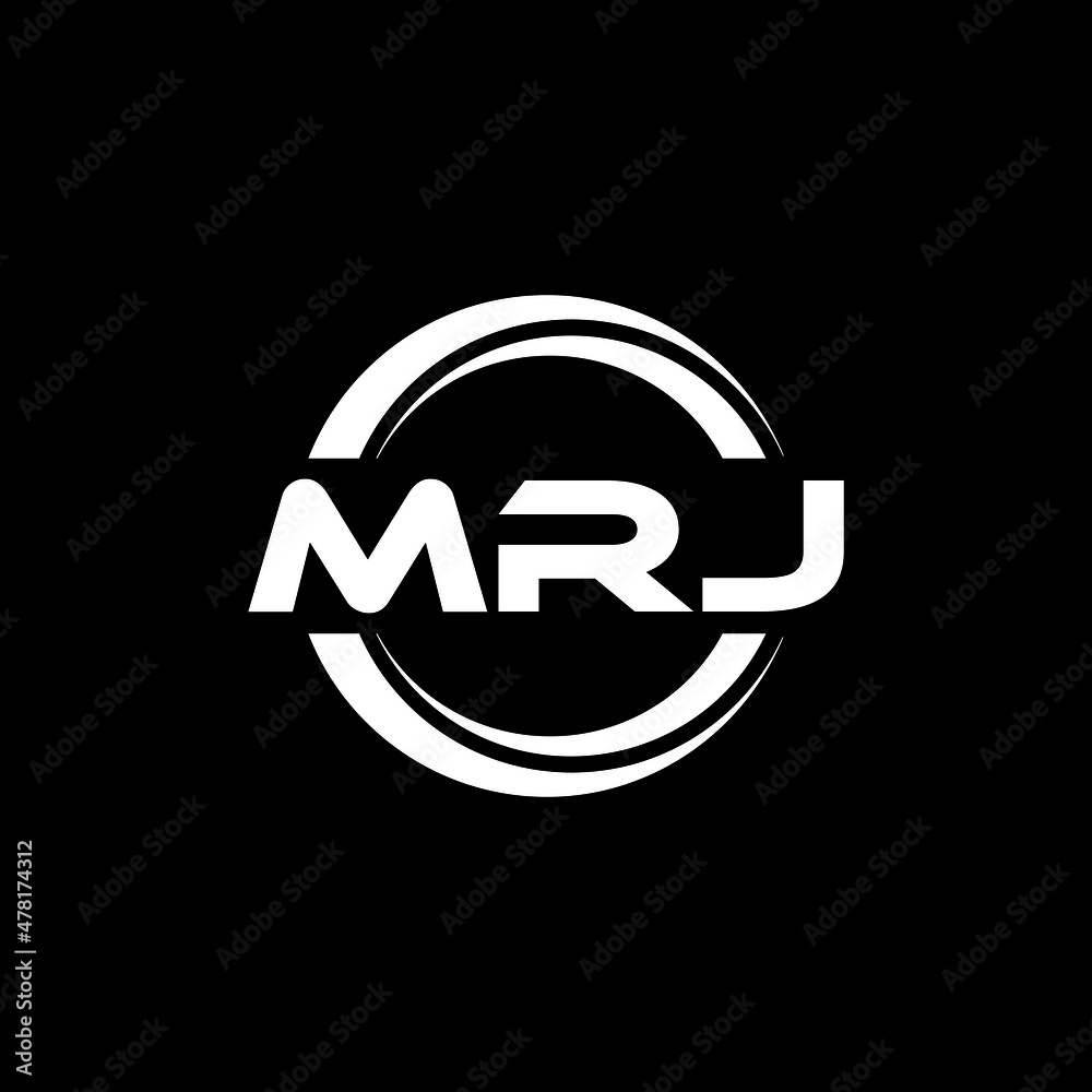 MRJ letter logo design with black background in illustrator, vector logo modern alphabet font overlap style. calligraphy designs for logo, Poster, Invitation, etc. MRJ letter logo design with black background in illustrator, vector logo modern alphabet font overlap style. calligraphy designs for logo, Poster, Invitation, etc.
