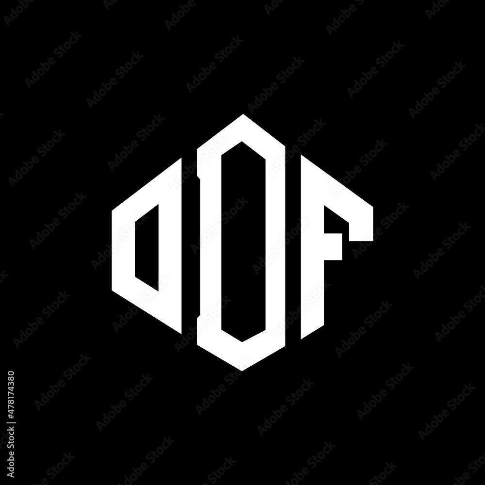 ODF letter logo design with polygon shape. ODF polygon and cube shape logo design. ODF hexagon vector logo template white and black colors. ODF monogram, business and real estate logo. ODF letter logo design with polygon shape. ODF polygon and cube shape logo design. ODF hexagon vector logo template white and black colors. ODF monogram, business and real estate logo.