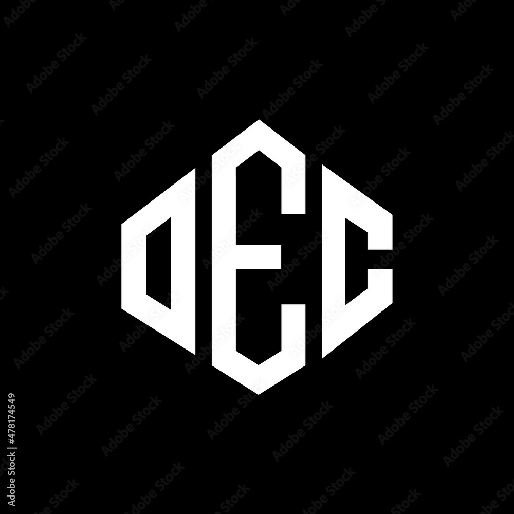 OEC letter logo design with polygon shape. OEC polygon and cube shape logo design. OEC hexagon vector logo template white and black colors. OEC monogram, business and real estate logo. OEC letter logo design with polygon shape. OEC polygon and cube shape logo design. OEC hexagon vector logo template white and black colors. OEC monogram, business and real estate logo.