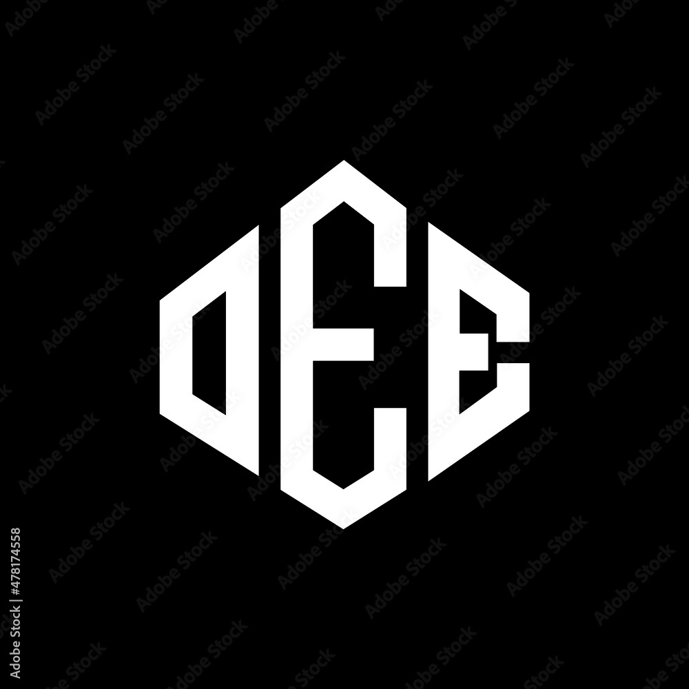 OEE letter logo design with polygon shape. OEE polygon and cube shape logo design. OEE hexagon vector logo template white and black colors. OEE monogram, business and real estate logo. OEE letter logo design with polygon shape. OEE polygon and cube shape logo design. OEE hexagon vector logo template white and black colors. OEE monogram, business and real estate logo.
