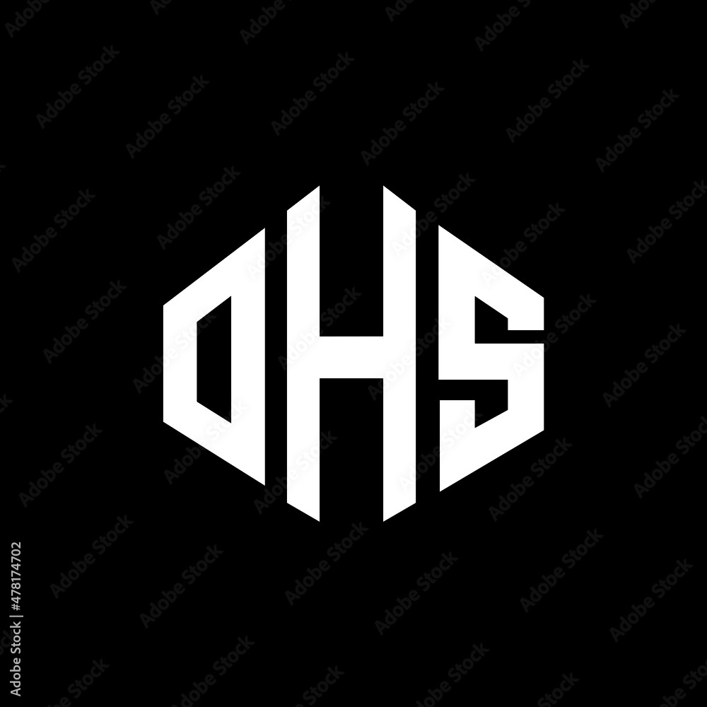 OHS letter logo design with polygon shape. OHS polygon and cube shape logo design. OHS hexagon vector logo template white and black colors. OHS monogram, business and real estate logo. OHS letter logo design with polygon shape. OHS polygon and cube shape logo design. OHS hexagon vector logo template white and black colors. OHS monogram, business and real estate logo.