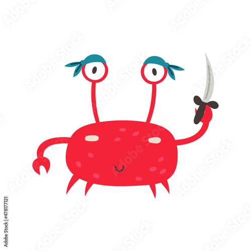 Pirate crab saber