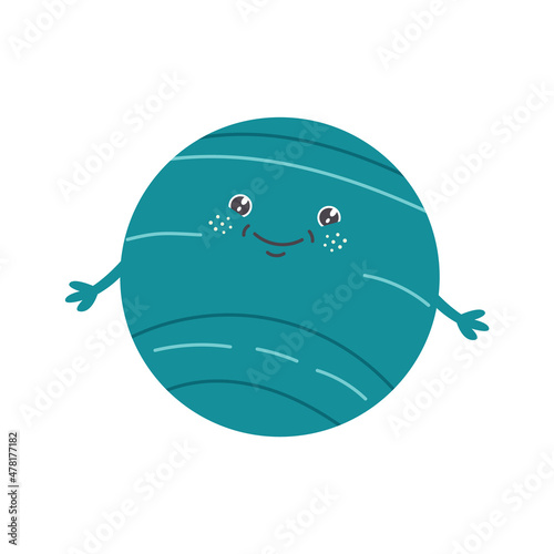 Planet solar system Neptun