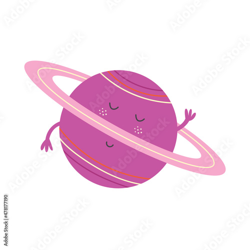 Planet solar system Saturn