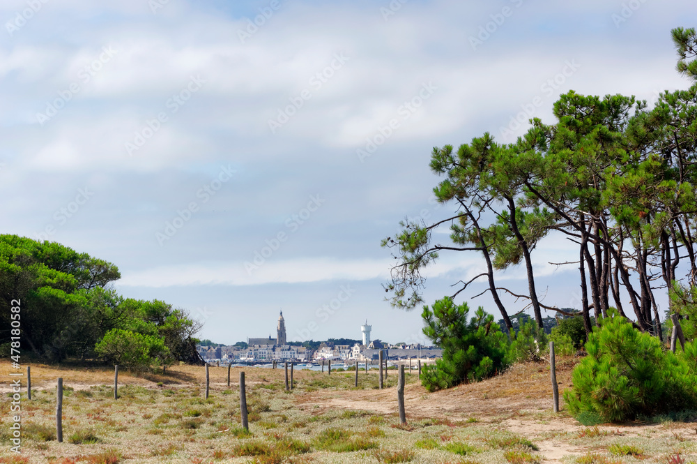 Le Croisic village in the Guerande peninsula