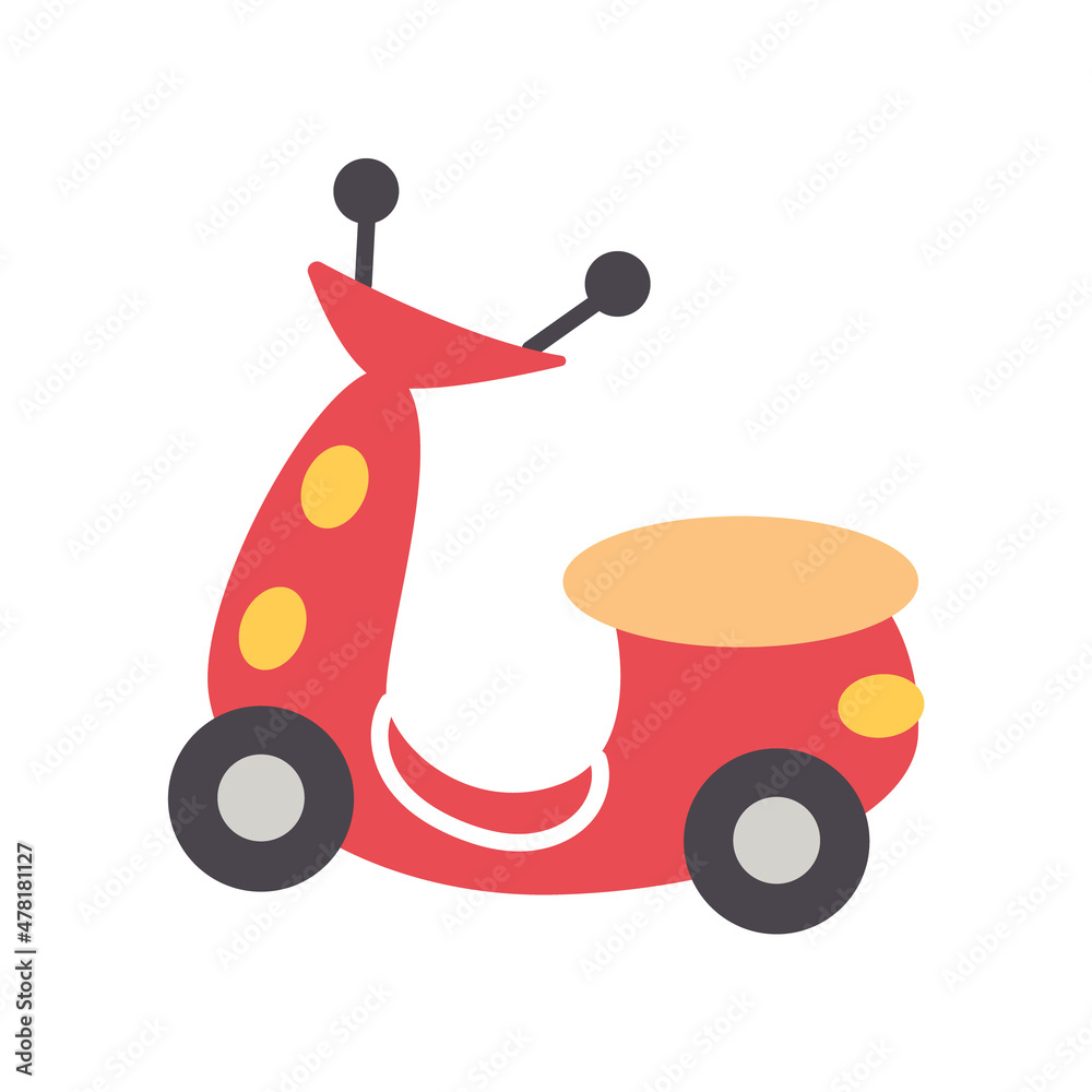 Vector transport moped