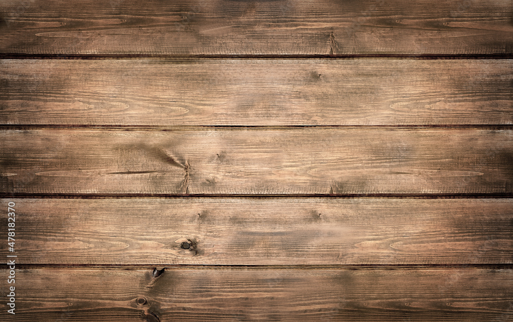 Aged wooden board, dark brown. Background, wood texture. Aged wooden board, dark brown. Background, wood texture.