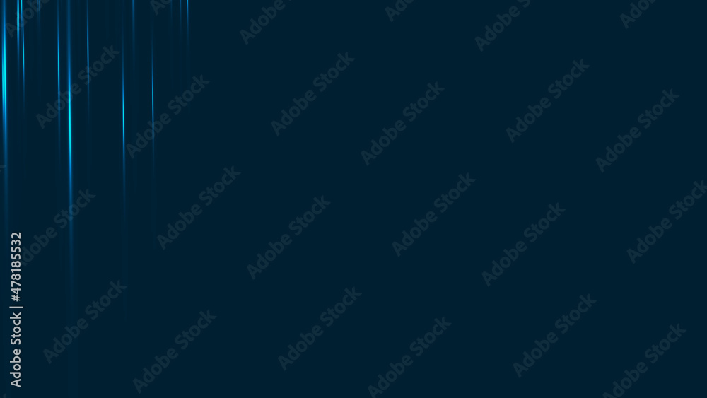 abstract dark blue technology background with lines. Digital technology ...