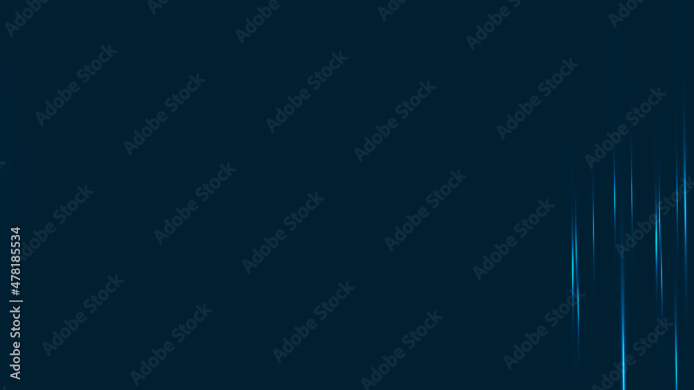 abstract dark blue technology background with lines. Digital technology ...