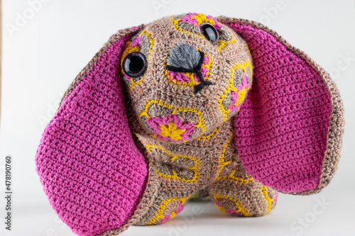 hand made bunny rabbit African crochet pattern