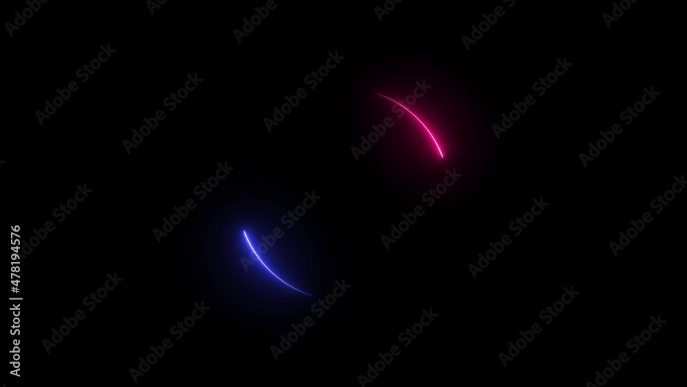 4K circle neon animation. Glow splash circle on dark backround. 80's retro style 4K circle neon animation. Glow splash circle on dark backround. 80's retro style