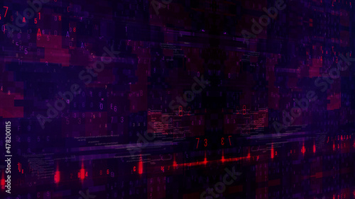 Abstract grunge futuristic cyber technology background. Blueprint on old grungy scratch surface. Grunge frame