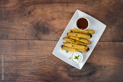 Bean and Cheese Taquitos photo