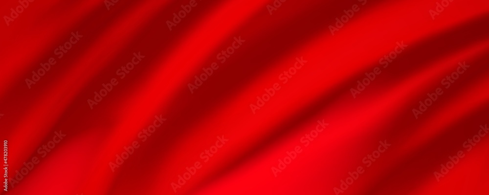 Red background with silk texture, abstract illustration of draped cloth material folds in rich red color, luxury website background design Red background with silk texture, abstract illustration of draped cloth material folds in rich red color, luxury website background design