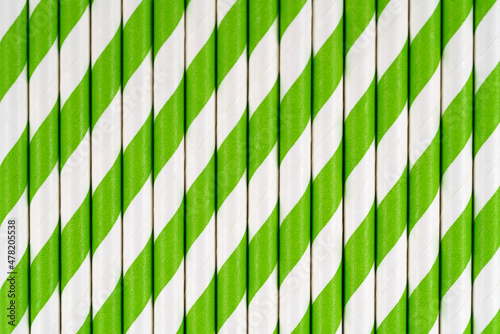 Recyclable paper straws background