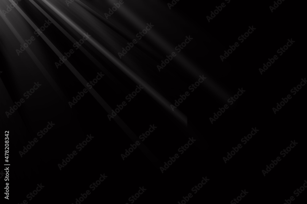 background. Illuminated stage. Background for displaying products. Bright beams of spotlights, shimmering glittering particles, a spot of light.