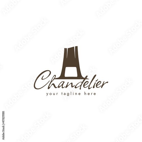 Chandelier tree tunnel on redwood national park logo design inspiration