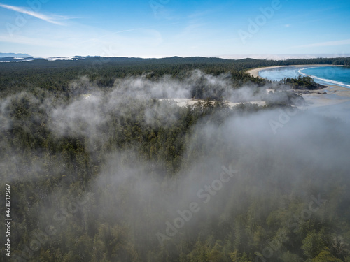 Stock Aerial Photo of Vargas Island Tofino Area Vancouver Island BC, Canada © Overflightstock