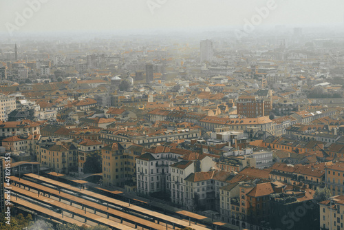 Milan view from above