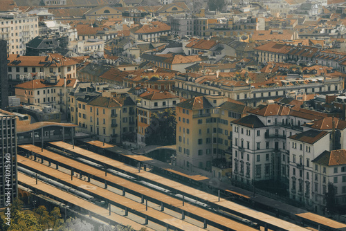 Milan view from above