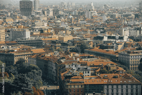 Milan view from above