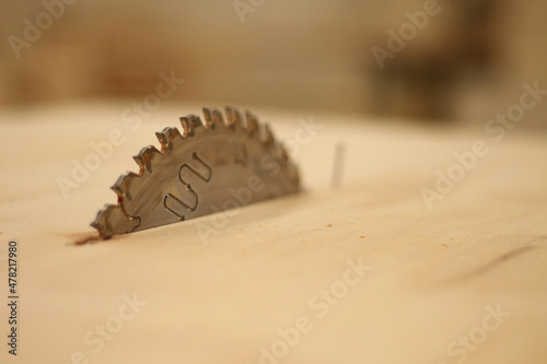 Wood rotary saw