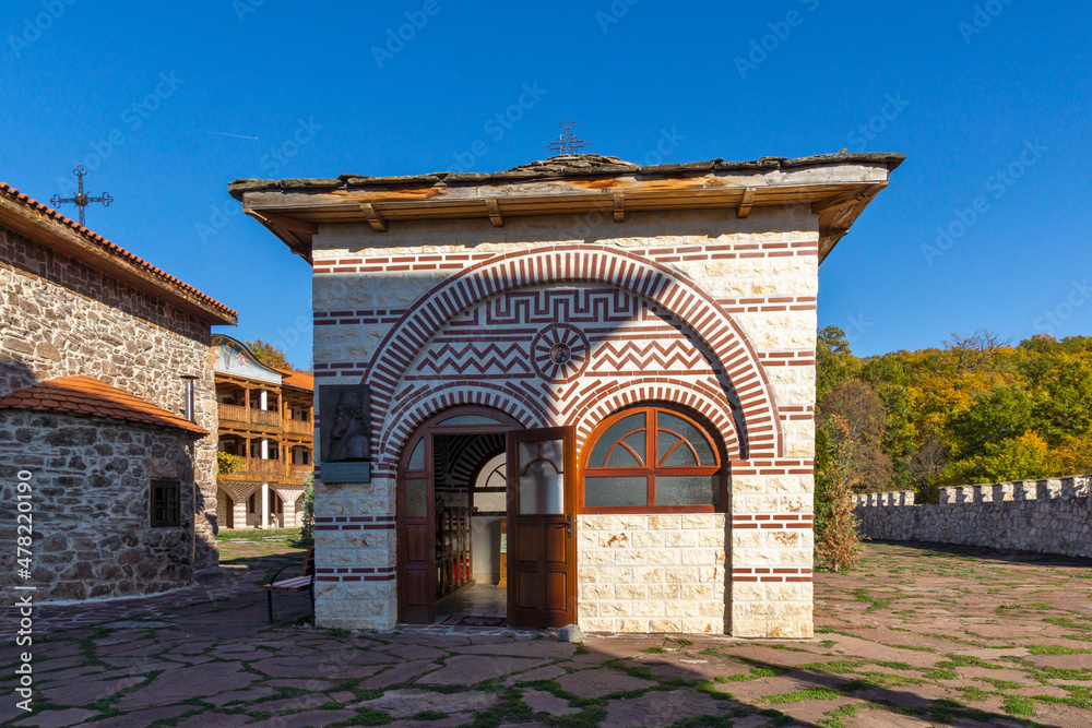 Obraz premium Medieval Tsarnogorski (Gigintsi) monastery, Bulgaria