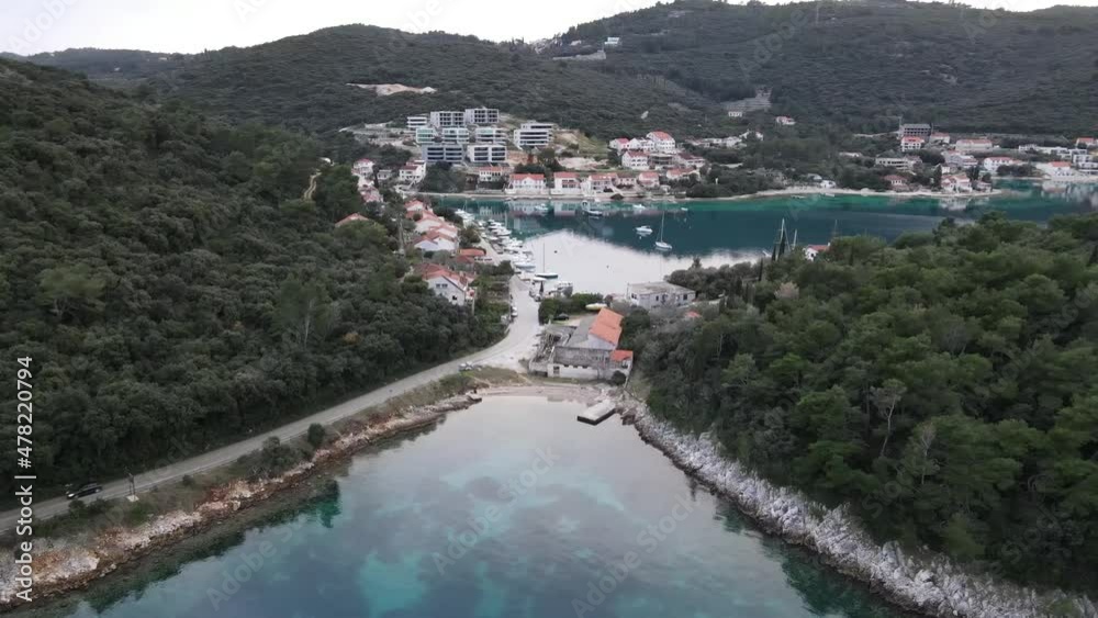 View from Zrnovska Banja in Korcula Island, Croatia View from Zrnovska Banja in Korcula Island, Croatia